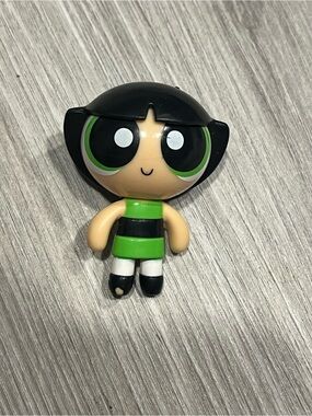 Buttercup Power Puff Girls 2” Vinyl Action Figure Vintage 2000s Cartoon Network